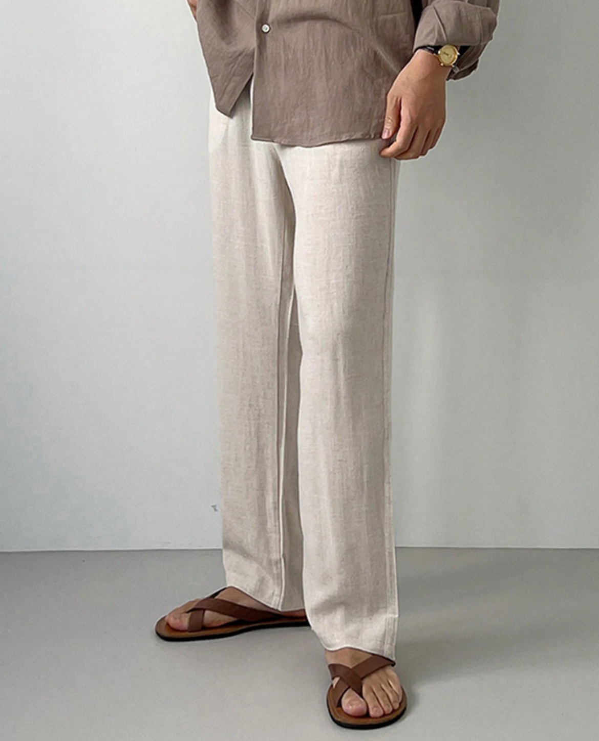 Valero 100% Linen Trousers