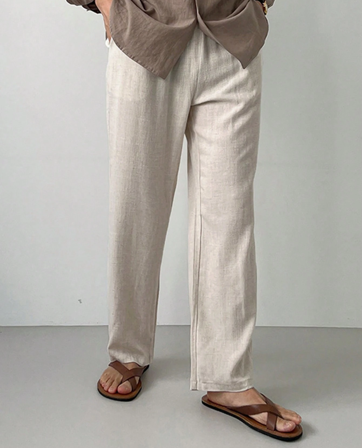 Valero 100% Linen Trousers