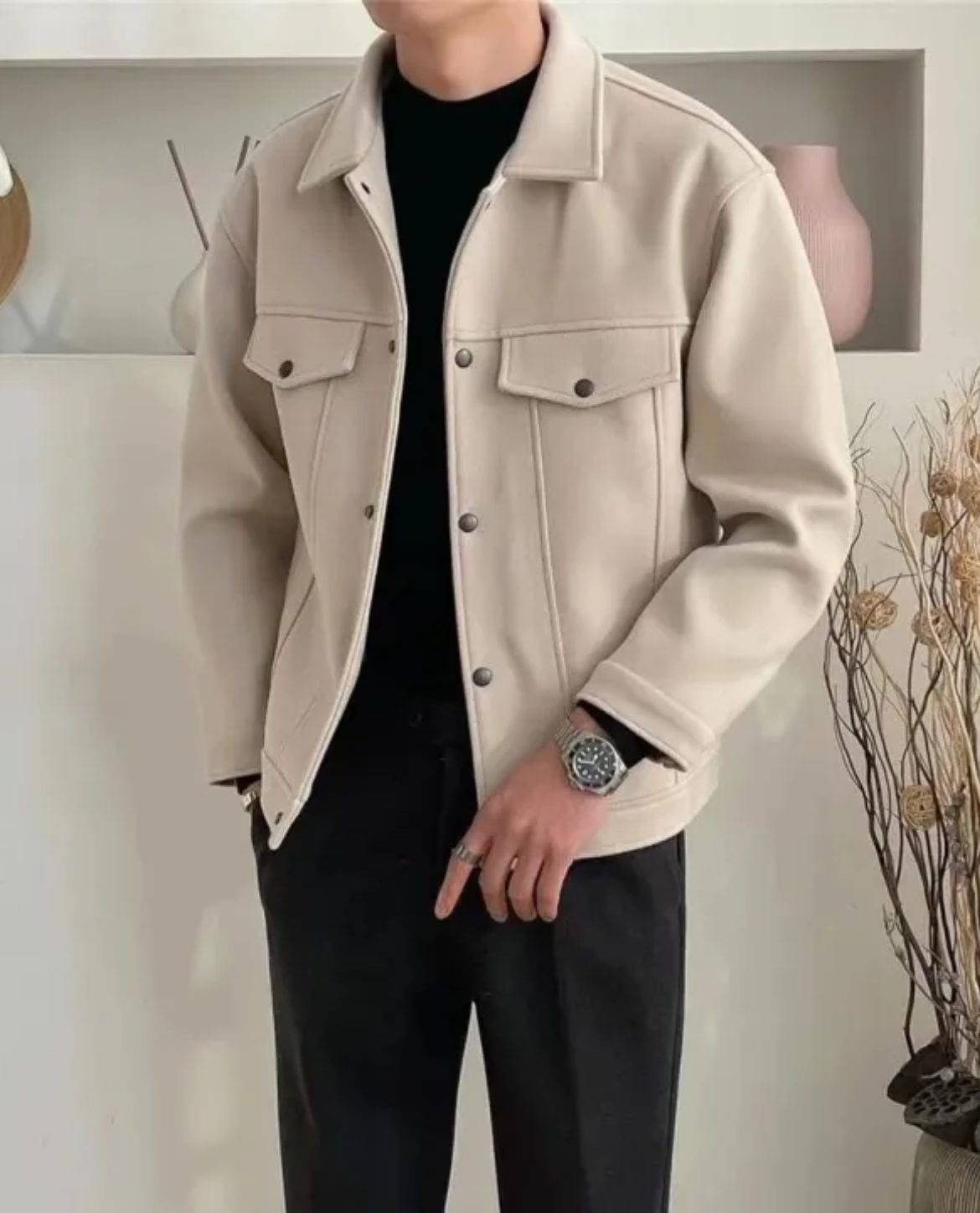 Valente Wool Overshirt