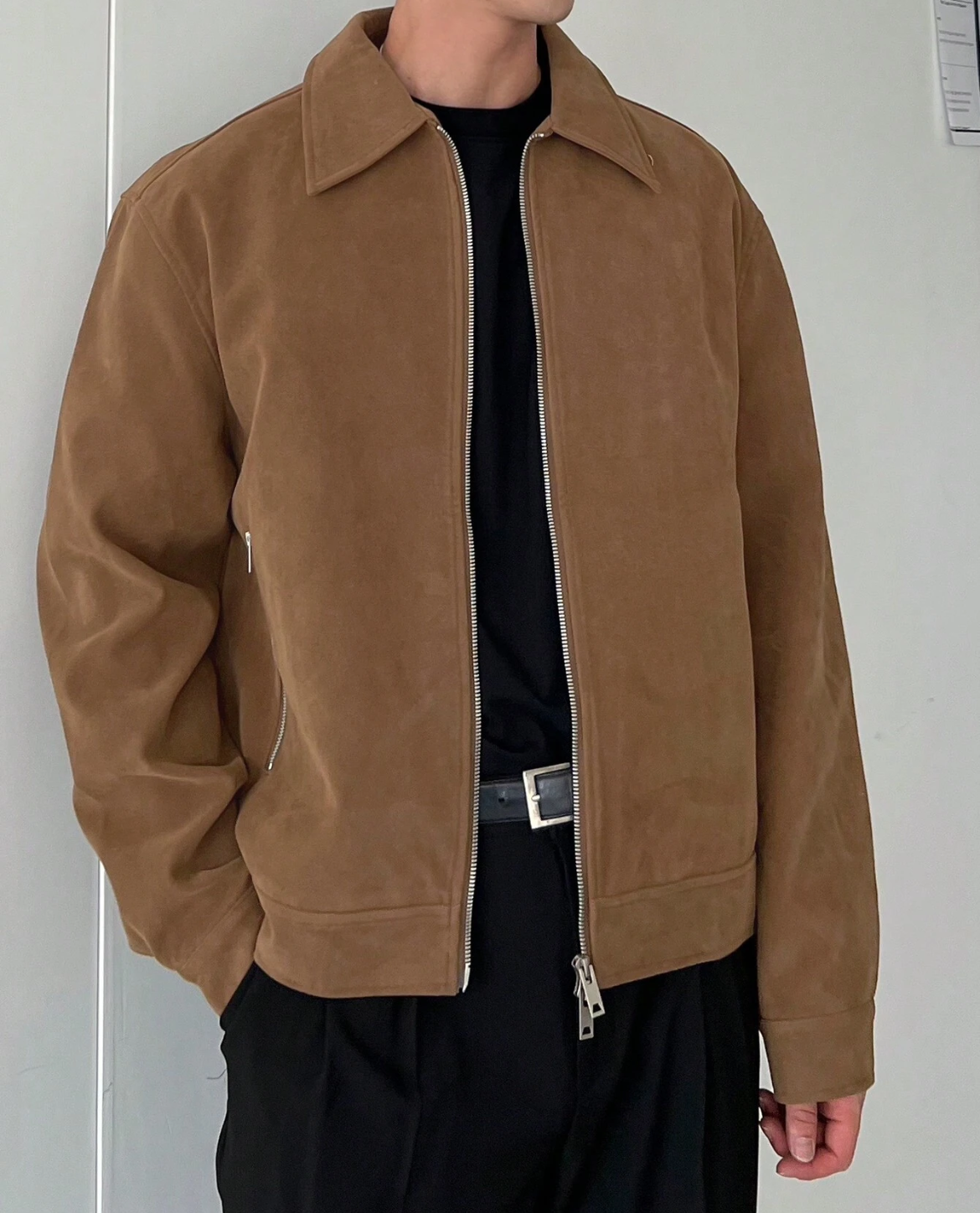 na.e ナエSuede Tailored Jacket Suede Tailored Jacket | Na.e