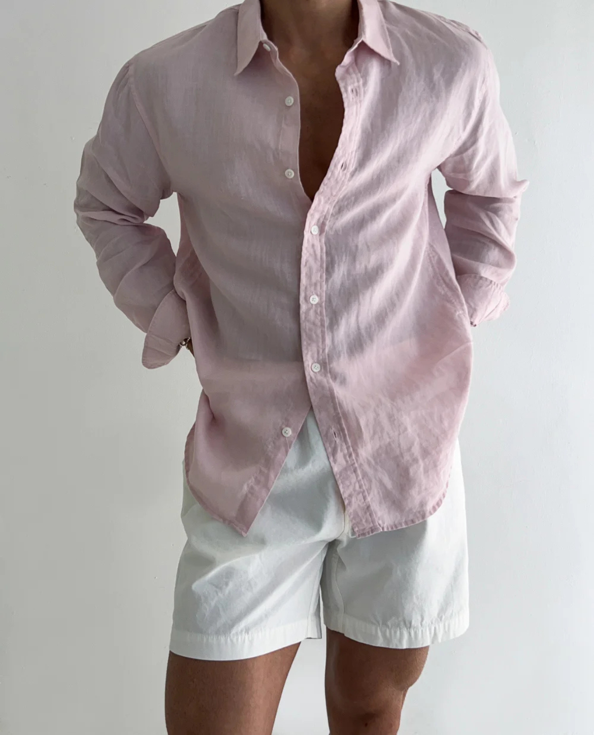 Santorini Linen Shirt