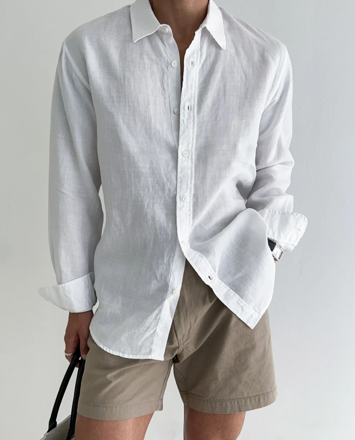 Santorini Linen Shirt
